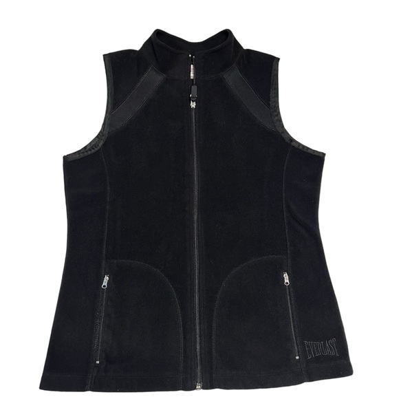 Everlast Jackets & Blazers - Everlast - Women’s Black Fleece Vest Sz. MD